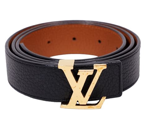 louis vuitton belt black buckle.